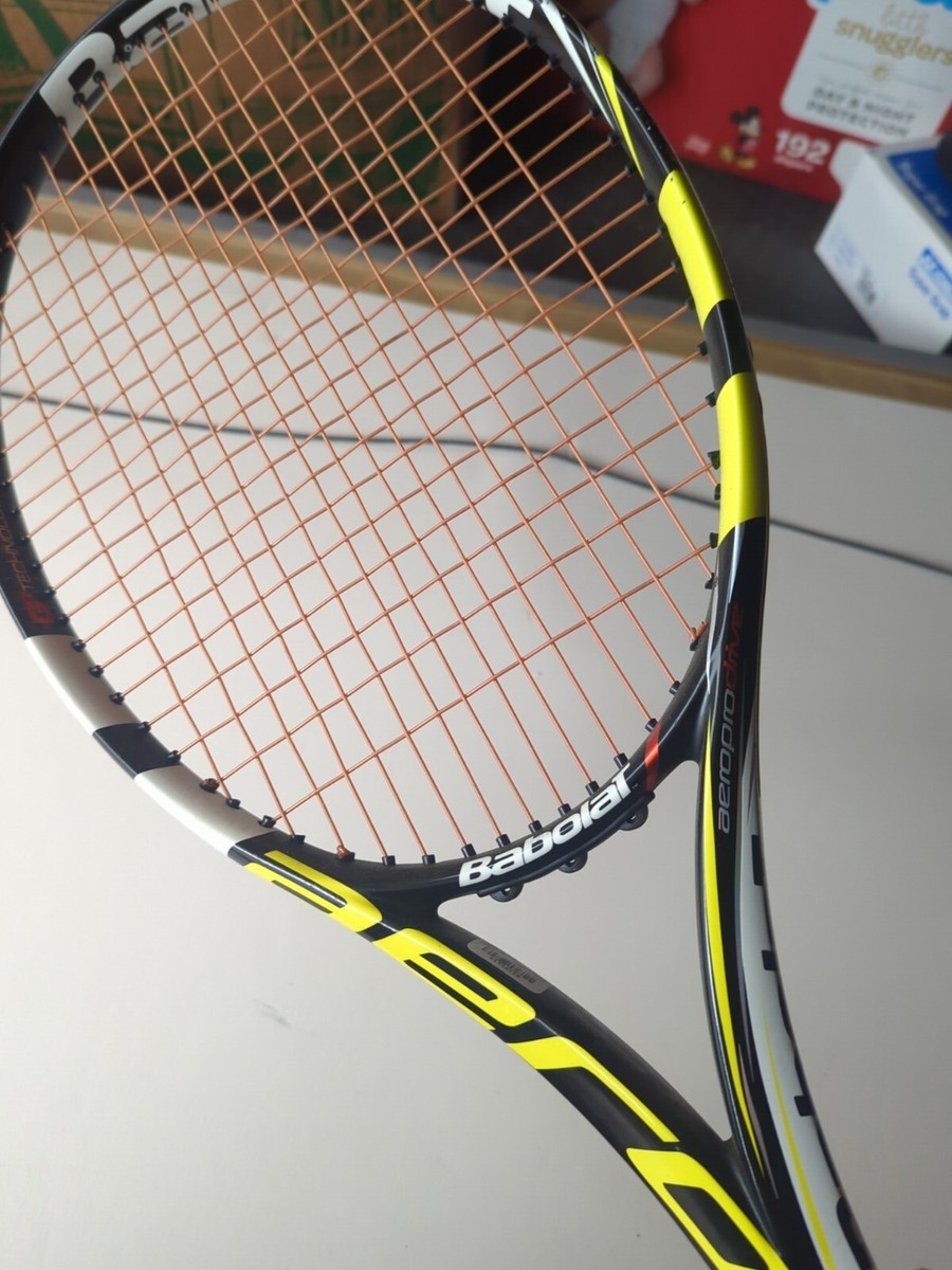 Babolat 2014 Aeropro drive 100 Head 4 1/8 grip 10.6oz 7/10