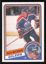 1984-85 O-Pee-Chee #253 Kevin McClelland Card TCCCX