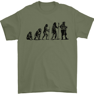 Bavarian Beer Evolution Oktoberfest Herren T-Shirt 100% Baumwolle