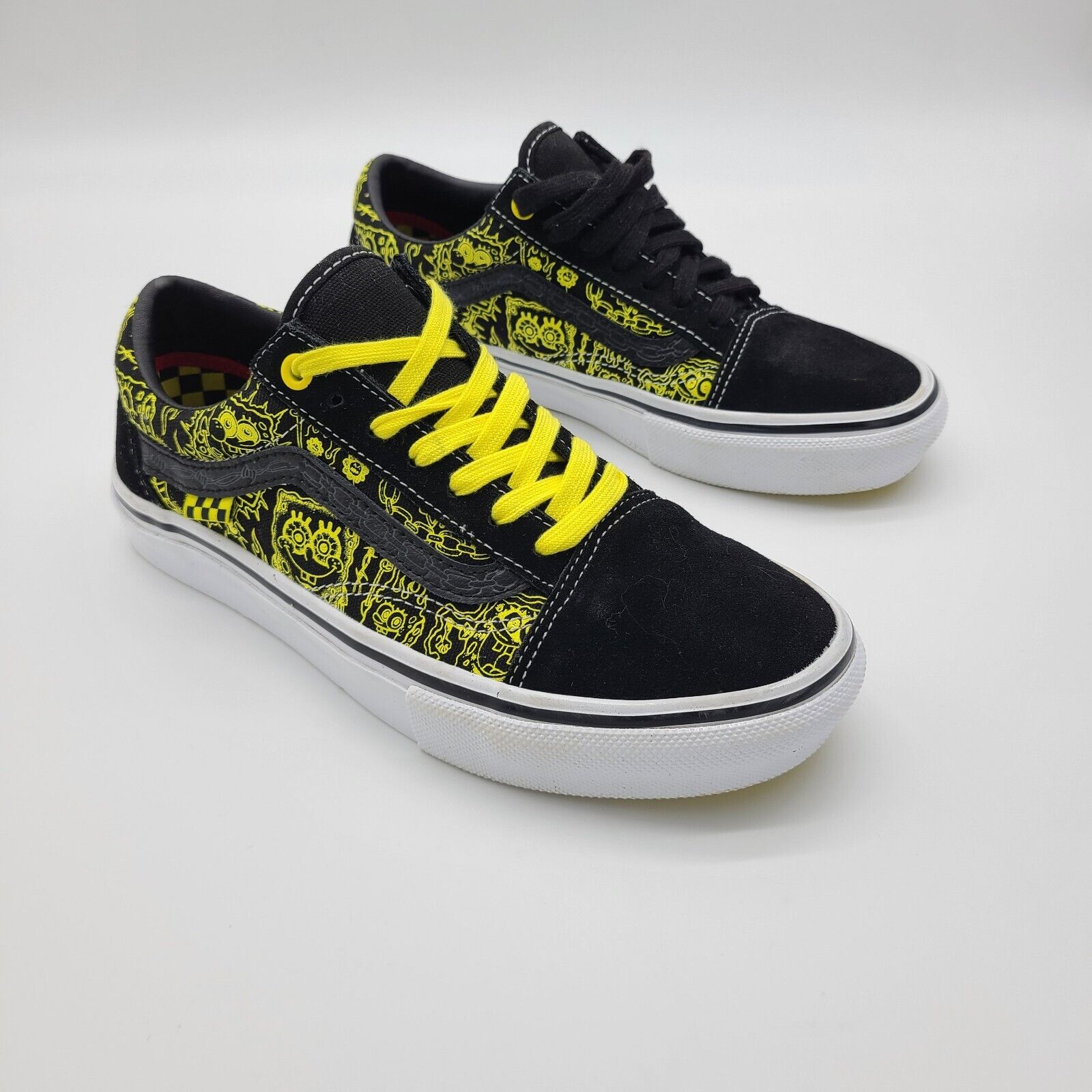 VANS Spongebob Skate Old Skool Shoes Mike Gigliotti Men's Size 6 Black & Yellow | eBay VANS Spongebob Skate Old Skool Shoes Mike Gigliotti Men's Size 6 Black & Yellow | eBay