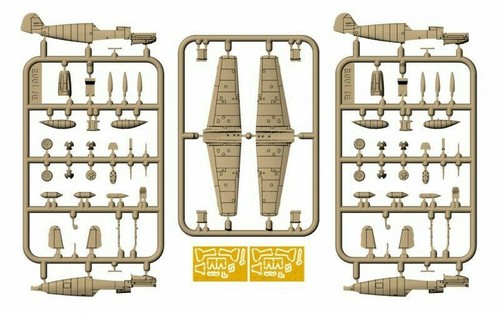 Armory AR14307 - 1/144 Messerschmitt Bf 109E "Foreign Service Aces", Pt.2 model - 第 5/12 張圖片