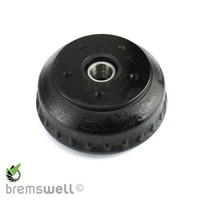 Bremstrommel 200X50 Euro Compact 112X5 Inkl. Kompaktlager FüR Alko 2051 Ausf. Aa