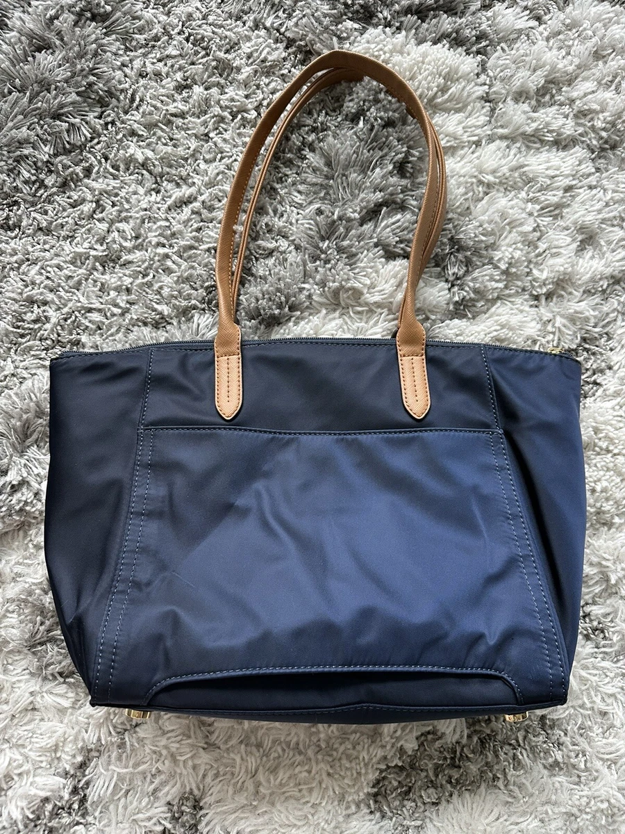 Sold at Auction: Blue Michael Kors Never Full Tote Bag