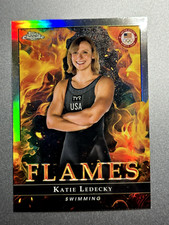 2024 Topps Chrome U.S. Olympic & Paralympic Team and Hopefuls - Flames Inserts