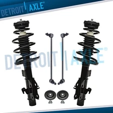 Front Struts w/Coil Springs + Sway Bars Kit for 2010 2011 2012 Chevrolet Camaro