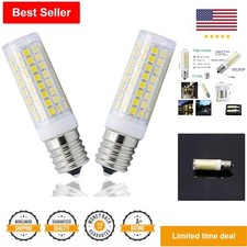 LED Bulb - Dimmable, 8W, 800Lm, White 6000k, Pack of 2 - Energy Saving