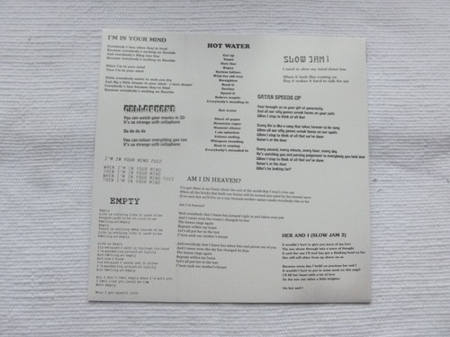 KING GIZZARD & THE LIZARD WIZARD ~ I'M IN YOUR MIND FUZZ ~ LTD ED 1ST PRESS LP - Picture 9 of 16
