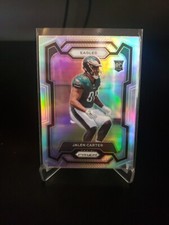 Jalen Carter 2023 Prizm Rookie Silver Prizm. Eagles
