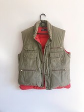 Vintage 90's Polo Ralph Lauren Hunting Fishing Utility Gilet. Olive Green. XL