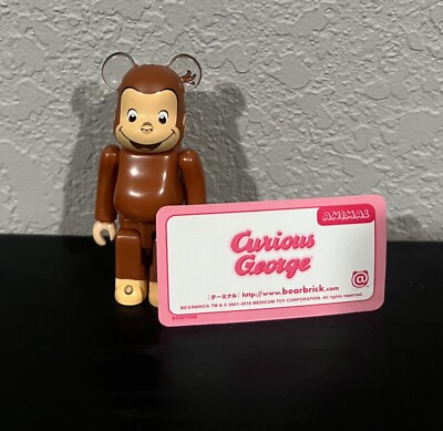 Bear Brick BE@RBRICK Curious George 100 | eBay