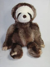 Mary Meyer Sloth FabFuzz Slow Mo Lovey Plush Stuffed Animal Plushie Brown 14"