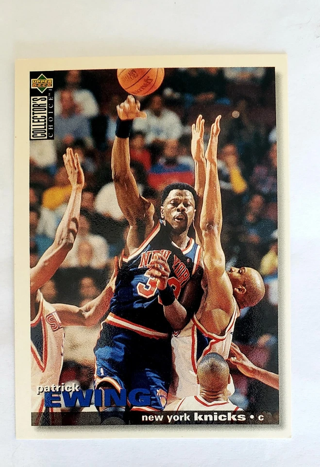 1995 UPPER DECK COLLECTOR'S CHOICE #244 PATRICK EWING BASKETBALL CARD - Image 2 of 4
