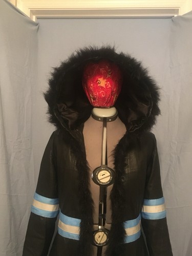 Prinzessin Hibana Ledermantel Cosplay, Echtleder, Größe 9/10, MiaChavi Geekery - Bild 16 von 16