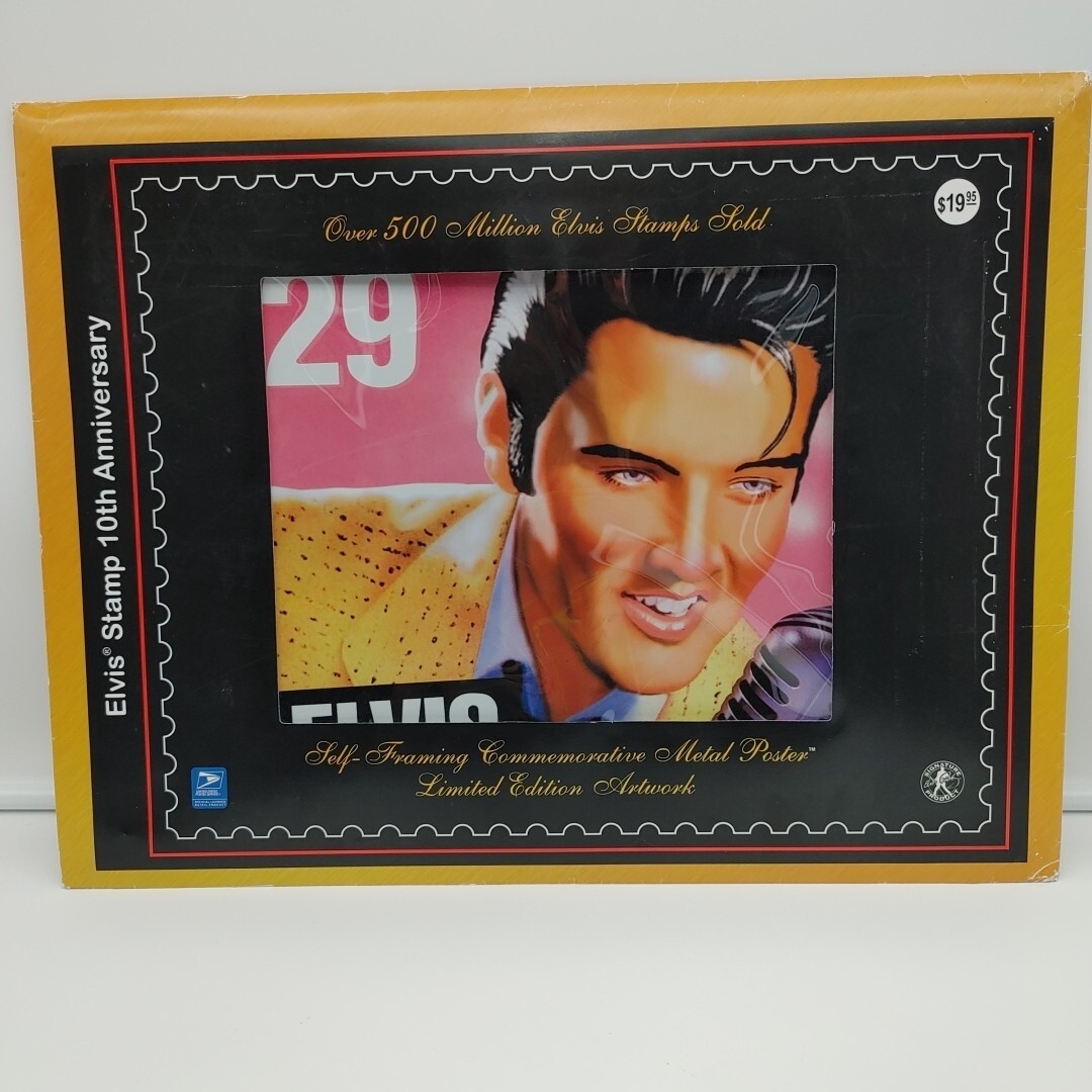 elvis presley (RARE!!USオリジナルワンシートポスター!!) Elvis Presley Elvis #1 Singles Collector's Limited Edition