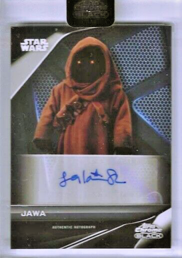 2023 Topps Chrome Black JAWA Autograph Refractor