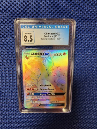 Charizard-GX graded CGC 8.5 for sale on eBay