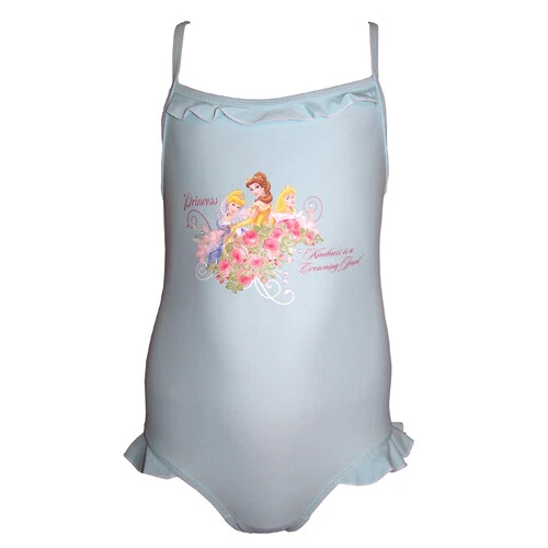 Maillot 1 pièce Bleu Disney Princesses - Photo 1/1
