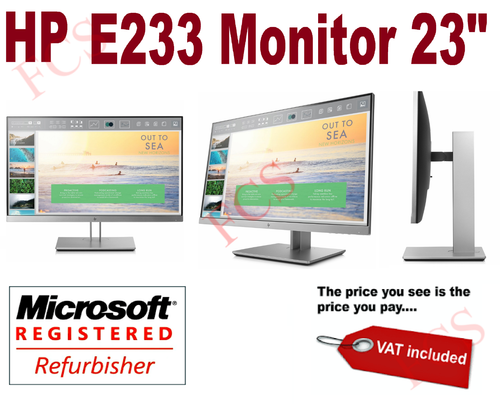 HP EliteDisplay E233 Monitor 23\