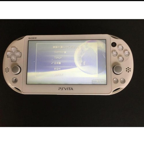 Ps playstation vita 2000 white console only From japan eBay