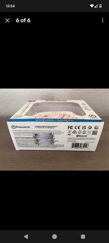 New Nintendo Switch Princess Peach Wireless Controller PowerA Enhanced Mario - Picture 4 of 4