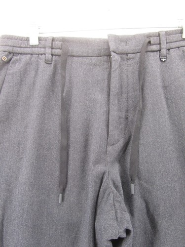 Marc O Polo Pants Men Gray Tapered Cropped Slacks Trousers Drawstring 34X29 - Picture 3 of 10