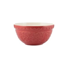 Mason Cash In the Forest S30 (1.25 Qt) Embossed Mixing Bowl | Hedgehog (Red)