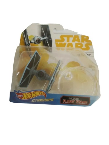 Hot Wheels Star Wars Tie Fighter Starships Disney Imperial Diecast Replica Toys - Picture 5 of 12