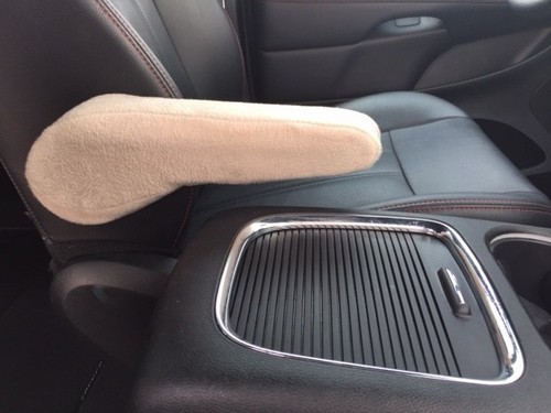 Auto Armrest Covers-Compatible with the Dodge Grand Caravan Fleece -XLGSLMFL - Picture 15 of 16