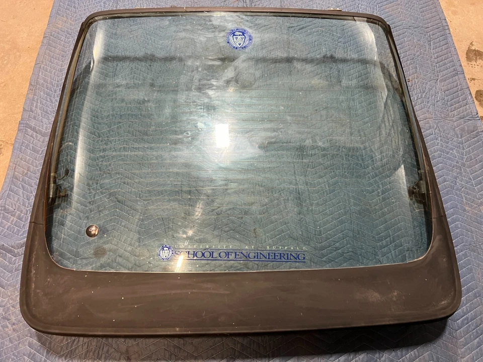 Conjunto de vidrio ventana parabrisas trasero Porsche 944 1983-1985 OEM #2499EM Foto 4 de 4
