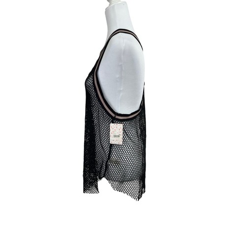 Free Swingy People Mesh Tank Top NWT - Picture 3 of 9