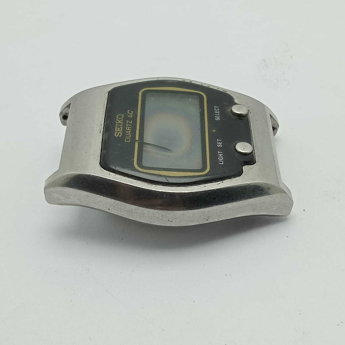 Seiko 0664-5000 Quartz LC Digital Vintage Men's Watch For