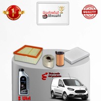 Wartungsset 4 Filter Und ÖL Ford Transit Courier 1.6 Tdci 70KW 95PS 2014