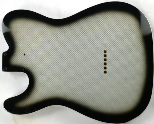 Tele Body 3 Stück Nordamerikanische Erle Fiberglas Veener Silber/Schwarz ≤ 5,96Lbs - Bild 4 von 17