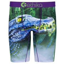 Ethika Underwear Boys Staple Fit Boxer Brief - LATER GATOR