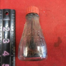 GRIFFIN GLASS SHOE POLISH BOTTLE