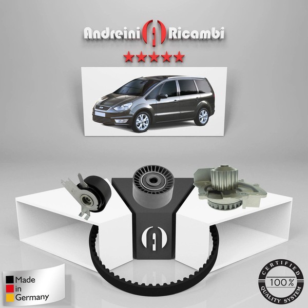 Set Vertrieb+Wasserpumpe Ford Galaxy II 2.0 Tdci 120KW 163CV 2010->-image