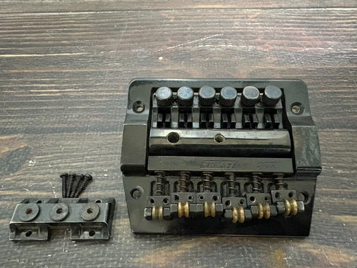 Kahler 2330 FLYER Tremolo Bridge Black MADE IN USA w/Lock Nut