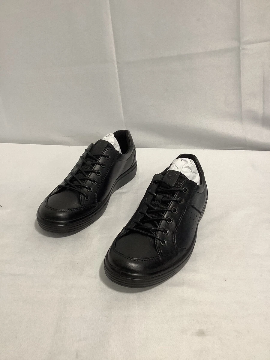 Ecco Men s Soft Classic Lace Sneaker Black Size 6 6.5