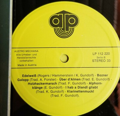 洋楽 GESCHWISTER GUNDOLF TIROLER ABEND Geschwister Gundolf