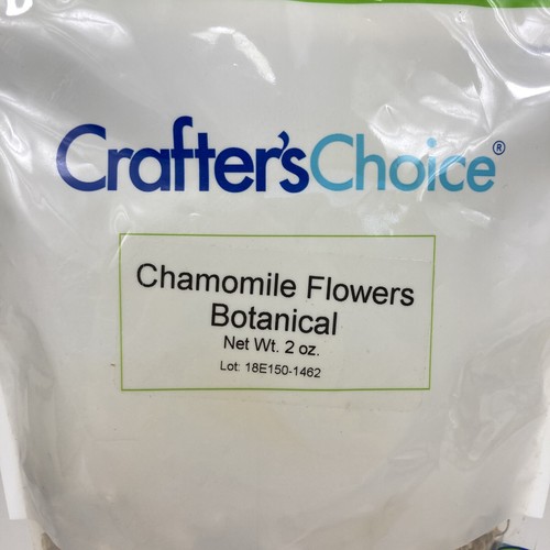 Crafter's Choice Chamomile Flowers Botanical 2 Ounces Sealed Bag Soap Making - Picture 2 of 6