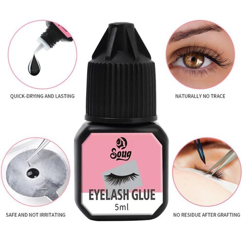 5ml Fast Dry Grafting Eyelashes Glue For Eyelashes Extensions New US Glue U0F2 - Picture 9 of 11