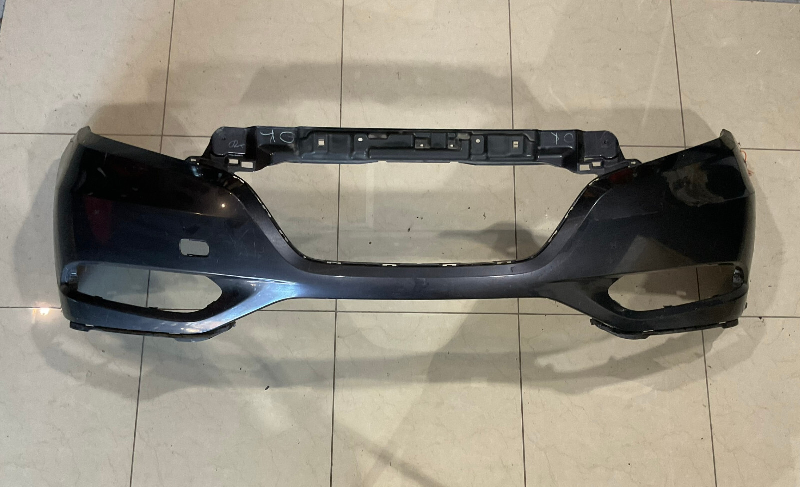 Front Bumper Cover Black Honda HR V EX LX EX L 2016-2018 71101-T7W-A000 OEM