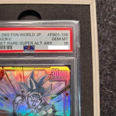 PSA 10 DRAGON BALL FUSION WORLD Awakened Pulse Son Goku SCR PSA 10 DRAGON BALL FUSION WORLD Awakened Pulse Son Goku SCR
