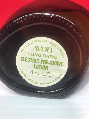 AVON Long Drive Decanter- Pre-shave Lotion 4 FL OZ - Picture 2 of 2