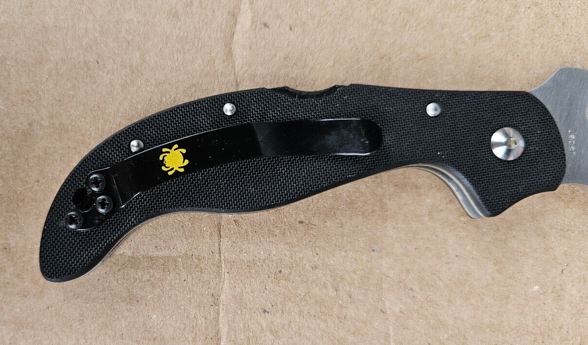 Numbered C83gp2 Spyderco Persian 2 Model Folding Knife for Numbered C83gp2 Spyderco Persian 2 Model Folding Knife for