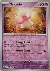 Oricorio 089/191 Surging Sparks Reverse Holo Common