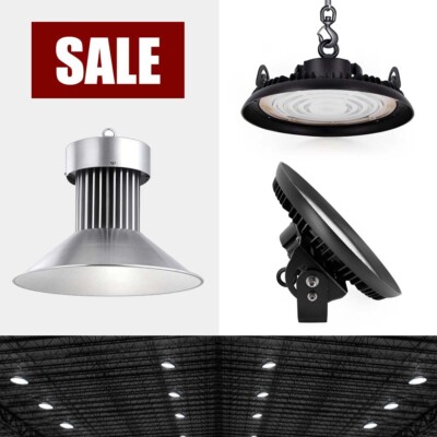 LED High Bay Leuchte 50W/100W/150W/200W Classic/UFO Lager Fabrik Garage Lampen