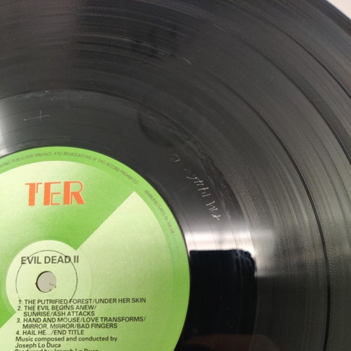 Evil Dead II 2 Soundtrack Vinyl Original UK Pressung 1980er Horrorfilm Sam Raimi - Bild 9 von 17