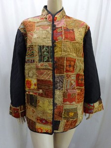 håndstitched X Wash Acid 387 Unik Threads Detail Eamz Sacred Jacket Large WnBaqIzWO