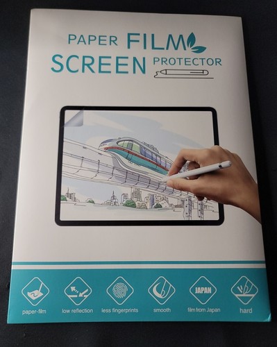 Paper Film Screen Protector Compatible With Ipad 10.2 (7/8/9) - 第 1/3 張圖片